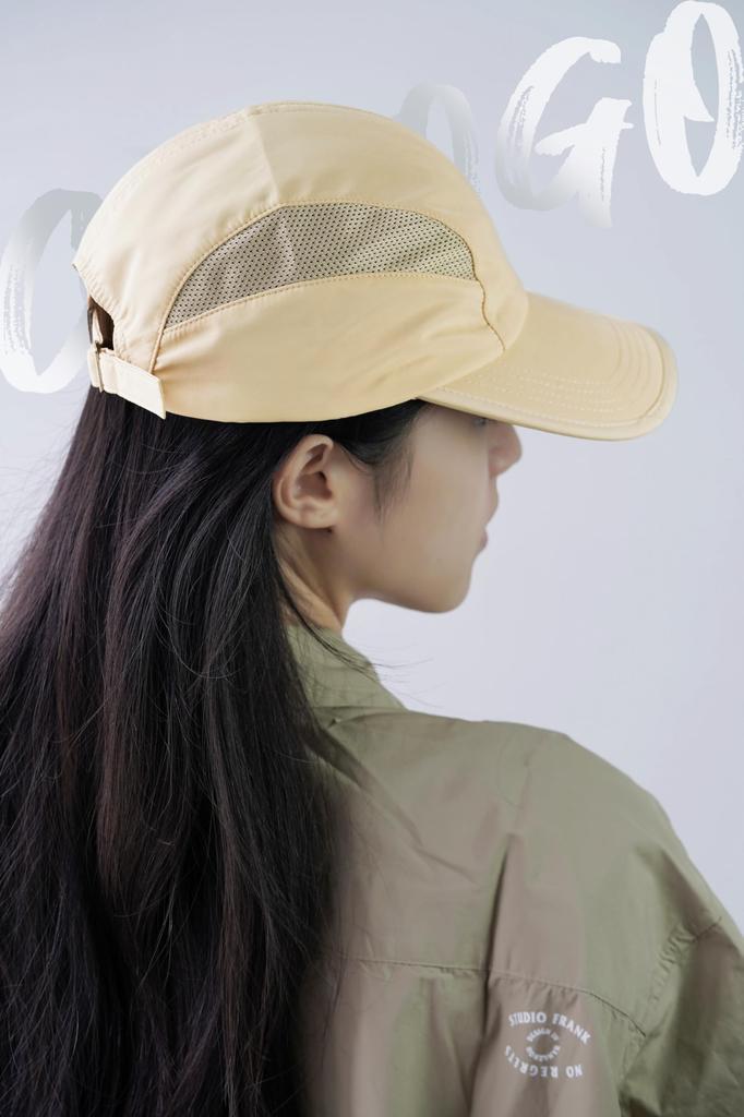 Croogo Mesh Perfect for and and Men's Cap, Running, Tennis, Golf, Summer, Quick-Drying, Thin, Ultra-Lightweight (G-DCP2403-Beige)