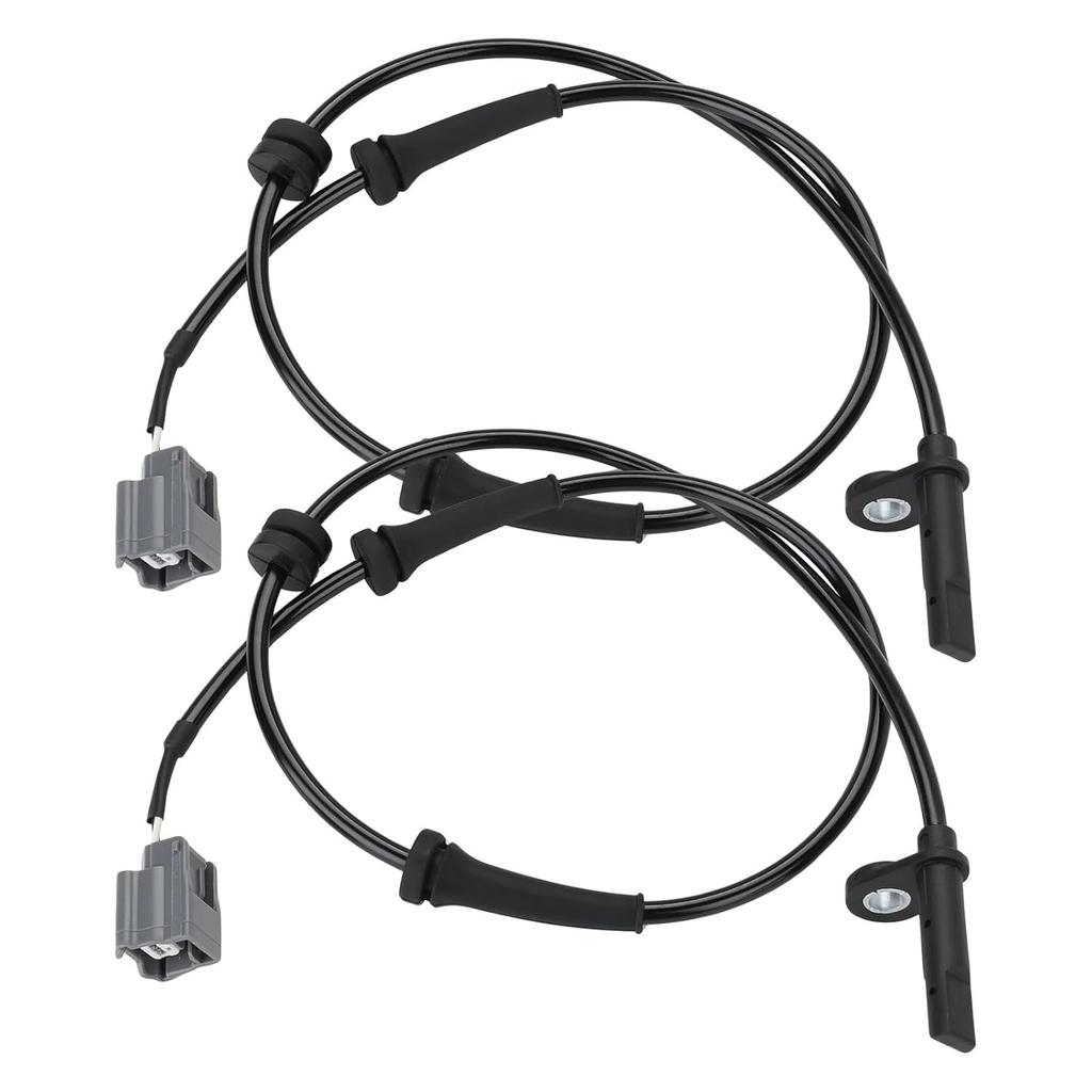 2 Pcs ABS Wheel Speed Sensors Compatible with Nissan Rogue 2.5L L4 2014 2015 2016 2017 2018 2019 2020, Front Left & Right abs Sensors, Replacement