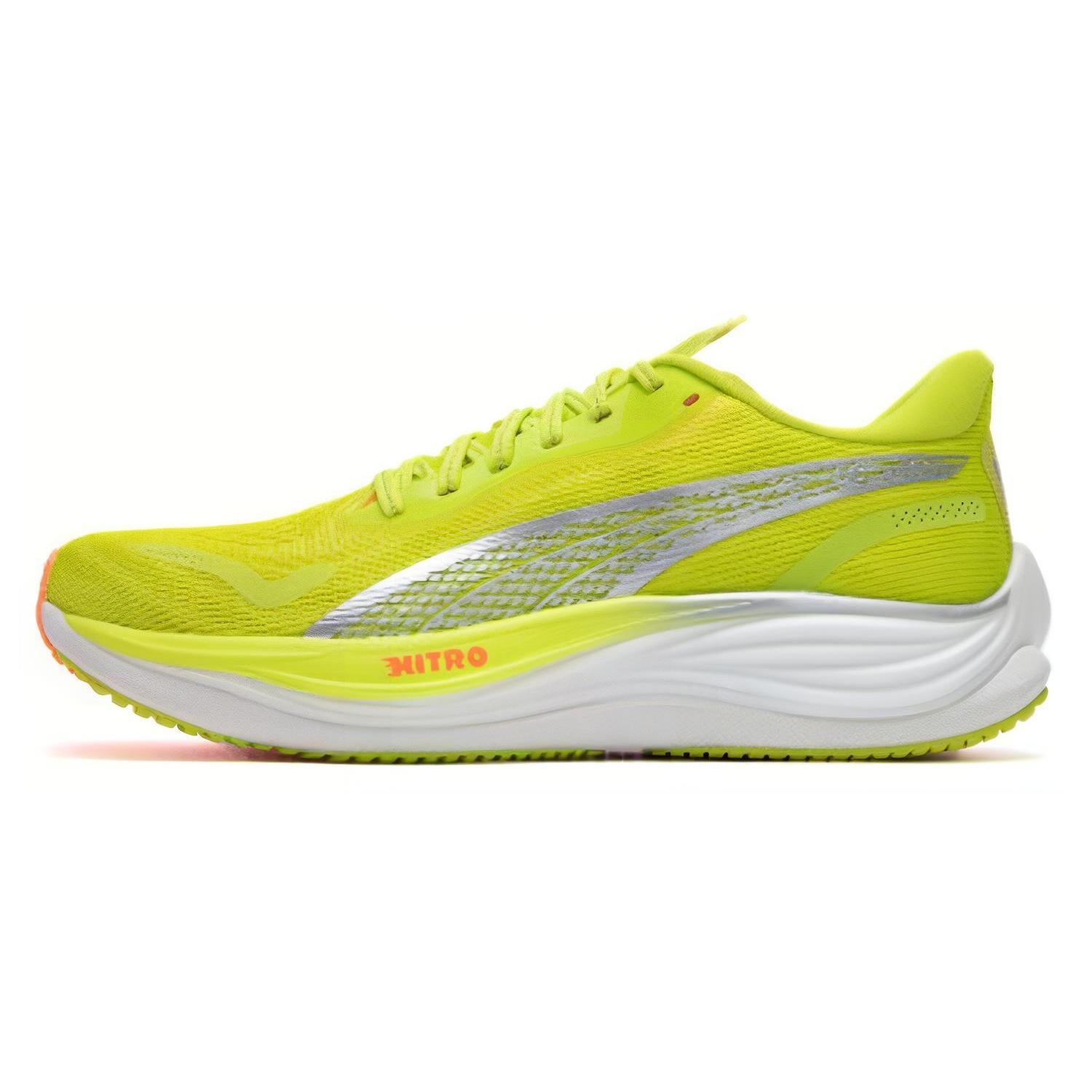 PUMA Velocity Nitro 3 Lime Silver White Men s 380080-02 EU 44