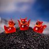 50/30 Stuks Glow-in-the-Dark Mini Hars Duivel Eend Lichtgevend Kleine Eend Micro Landschap Voor Huis Poppenhuis Aquarium Ornament Decor