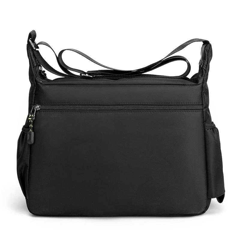 Large Capacity Men's Shoulder Bag – Waterproof Oxford Messenger Bag with Adjustable Strap & Secure Pockets