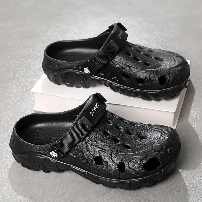 

Мужские тапочки на камуфляжной платформе, уличные летние сабо, женские пляжные сандалии, мужские мягкие домашние шлепанцы из ЭВА, домашние шлепанцы для влюбленных 41