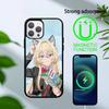 Watanare Anime Phone Case For iPhone17,16,15,14,13 Plus,Pro Max Magnetic For Magsafe Wireless Charging