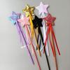 Star Sequins Magic Stick Princess Cosplay Props Little Girl Character Costume Accessory for Children Girl Kindergarten