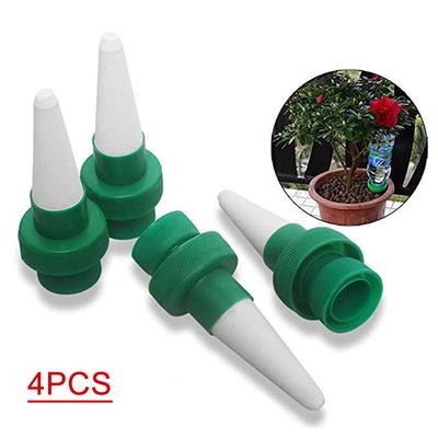4 Stück selbstbewässernde Spikes für Pflanzen, Bewässerungsgeräte für Gartenpflanzen, automatische Bewässerungspfähle