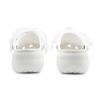 Crocs Classic Platform Clog EVA Sweet Fashion Trend Commuter Personality Simple Hole Shoes Women's White