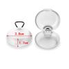 New Plastic Soundproof Earplug Box Round Shape Mini Earplug Storage Box Portable Earplug Box Jewelry Organizer