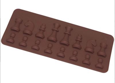 Moule Moule Moule à Gâteau Échecs Moule à Gâteau Silicone Cube Robuste Et Durable Cuisine Gâteau Anti-taches Et Anti-adhésif Forme Échecs
