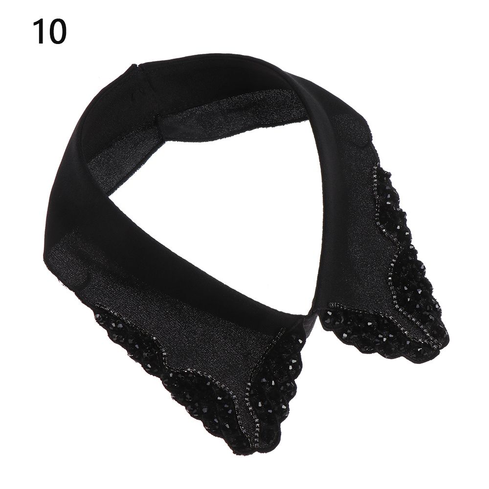 New Lapel Fake Collar Vintage Detachable Shirt Collar for Women Blouse Sweater False Collar Lapel Top Neckwear Ties
