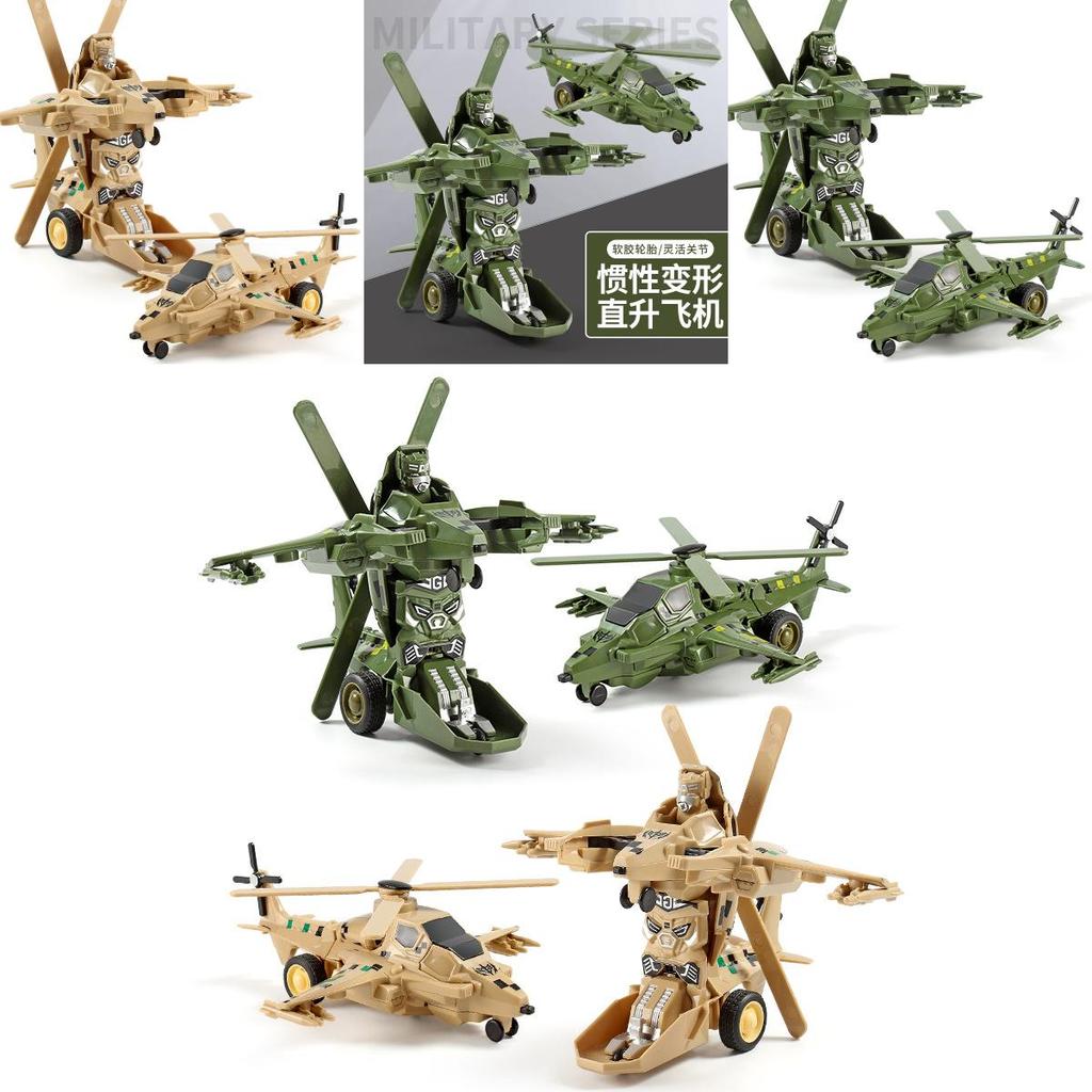 Inertia Transforming Toy Airplane For Boys With Onebutton Shape Shift And Impact Reaction