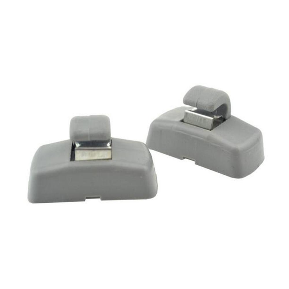2pcs 3B0857561B Sun Visor Hook Clip Bracket Hanger For VW Golf