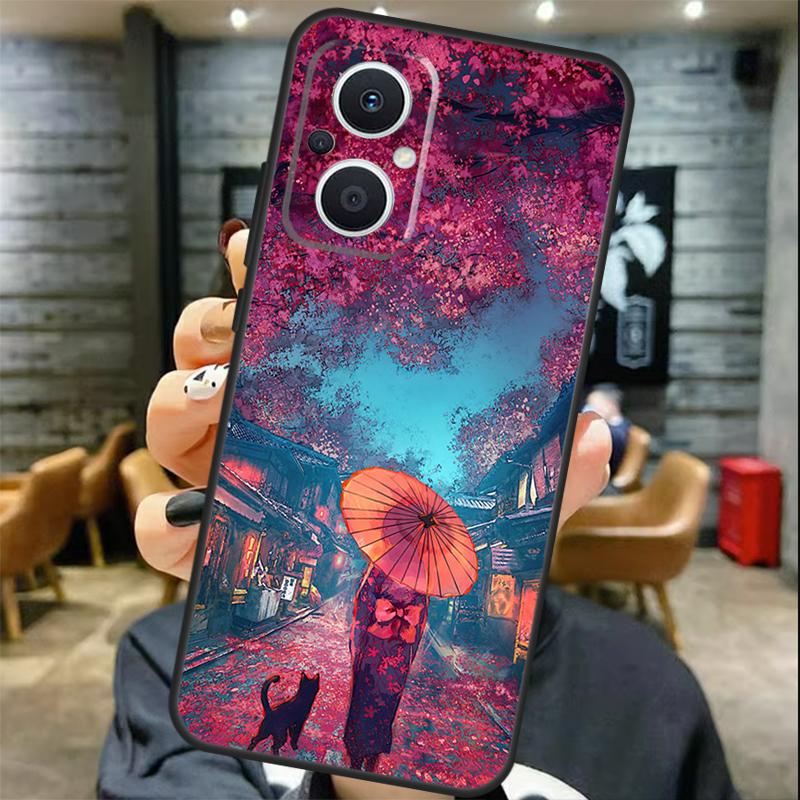 

Japan Scenery Phone Case For OPPO Reno 7 8 6 Lite 2 3 4 5 Z 8T OPPO Find X3 Lite X5 X6 Pro X2 Neo Cover OPPO Find X5 Pro