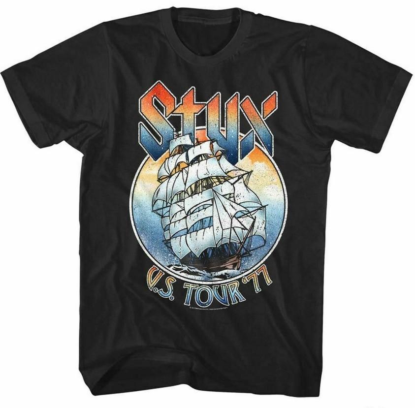 Styx Ship USA Tour 1977 Men’s T Shirt Unisex T-Shirt S