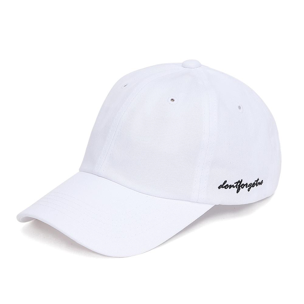 Donpogesmi Script White Ball Cap