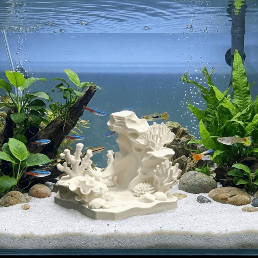 Natural Looking Fish Tank Coral Reef Landscaping Aquarium Decoration