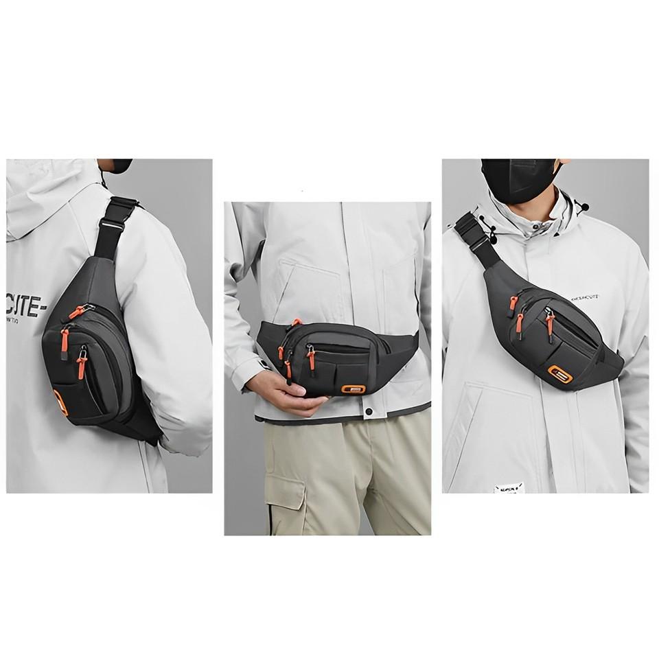 Oksfordo vandeniui atsparus mobilus liemens krepšys vyrams, moteriškas, daugiafunkcis didelės talpos Fanny Pack, atsparus dilimui