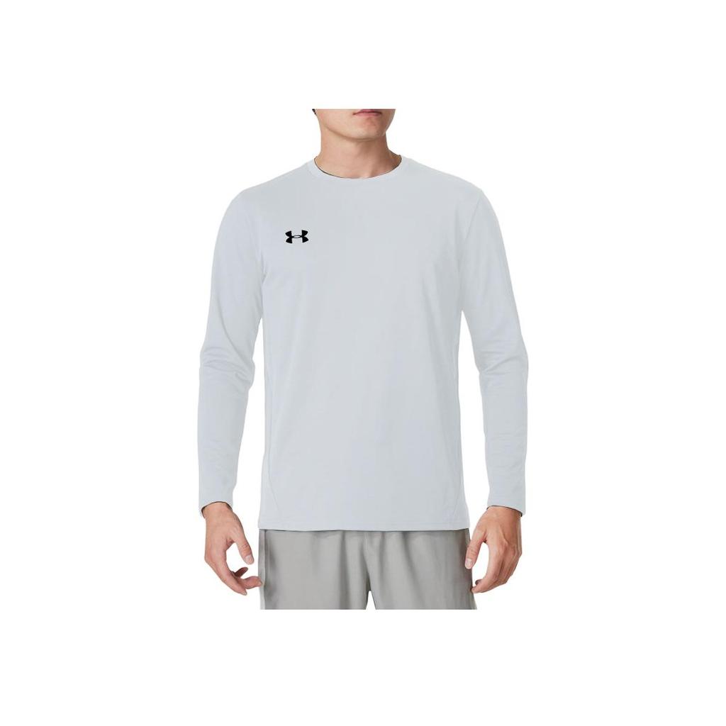 Under Armour Comfortable Quick-Dry Soft Long Sleeve T-Shirt Unisex Tops Gray 24600602-009