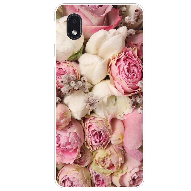 For Samsung Galaxy M01 A01 Case For Samsung Galaxy M01 Core Soft Case Cover M 01 A01 Core Fashion Protect Black Silicone Cover