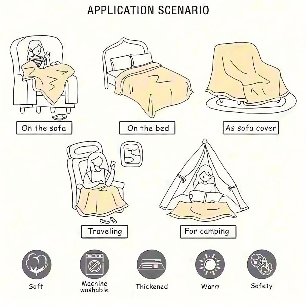 Süßer Heilendes Schwein Motiv Flanelldecke Hellbeige Ganzjahres Weiche Decke für Bett Sofa Weihnachtsgeschenk