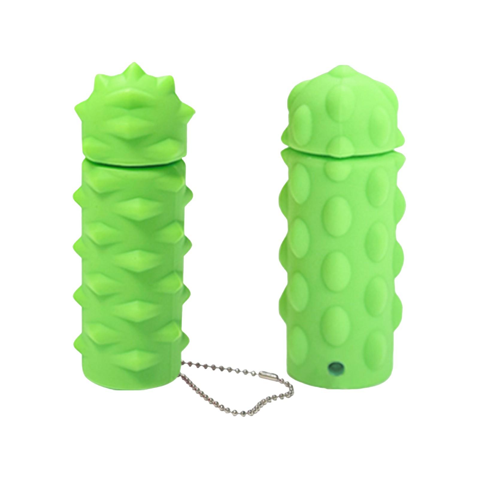 

Силиконовый декомпрессионный массажер, Вращающийся сенсорный декомпрессионный массажер One Size зелёный