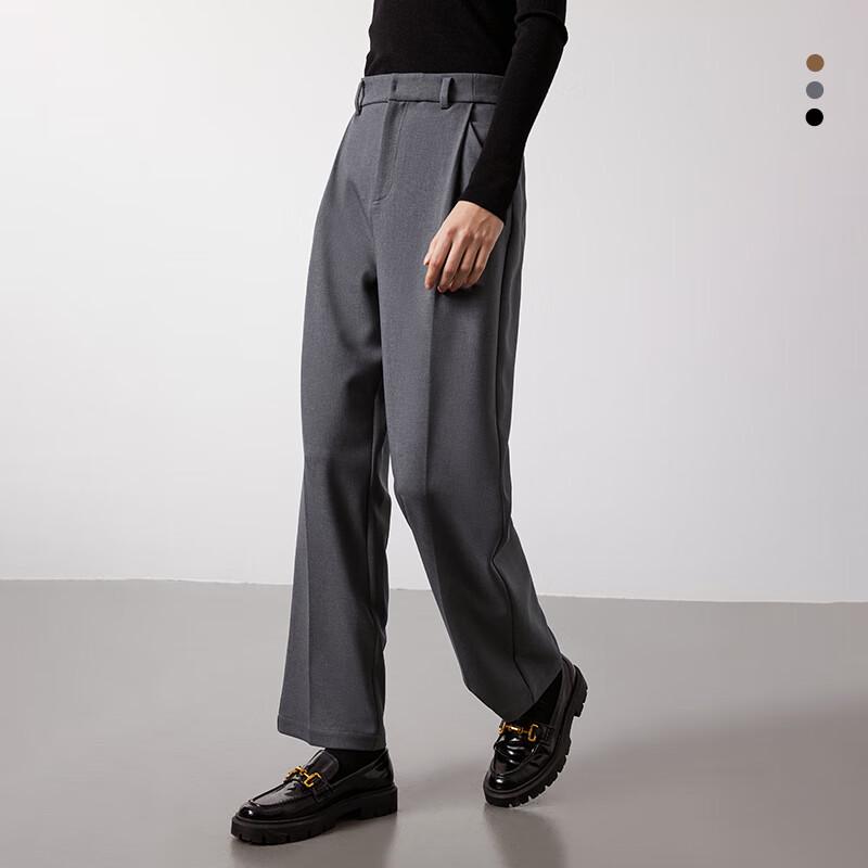 Navigare Women's Old Money Style Wide-Leg Trousers
