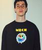 MISTER CHILD Rainbow Smile Sweatshirt Black