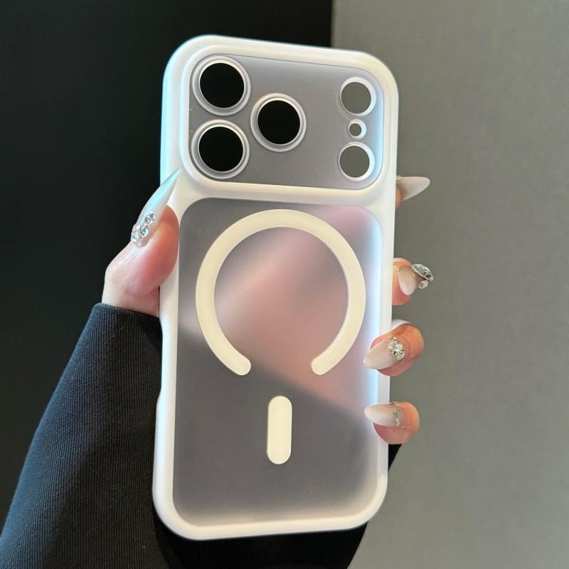 2-in-1 Detachable Phone Case With Large Clear View Window IPhone 18 Pro Max 17 16 15 14 13 Magnetic Soft Edge Hard Back