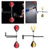 Boxing Bar Adjustable Height Fitness Wall Mounted Mma Speed Trainer Red