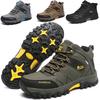 Men Winter Snow Boots Waterproof Leather Trekking Sneakers Super Warm Men's Boots Outdoor Male Hiking Boots Work Shoes Walking