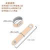 2026 Genuine Leather Strap Adjustment Buckles, Strap Shortening Clips, Fixed Fastener Accessories for Leather Handbags