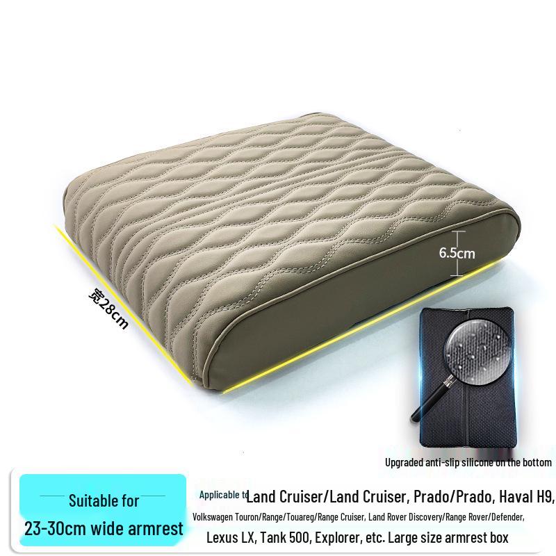 Memory Foam Armrest Riser Pad for Tank 300/500 - Wide, Thick Car Center Pillow