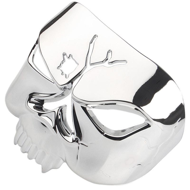 Motorcycle Skull Rear Taillight Cover for Harley Touring Dyna FXD Softail Sportster Street Glide Road King