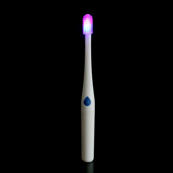 Red & Blue Light Therapy Toothbrush  Deep Clean, Gum Care & Faster Whitening in One белый