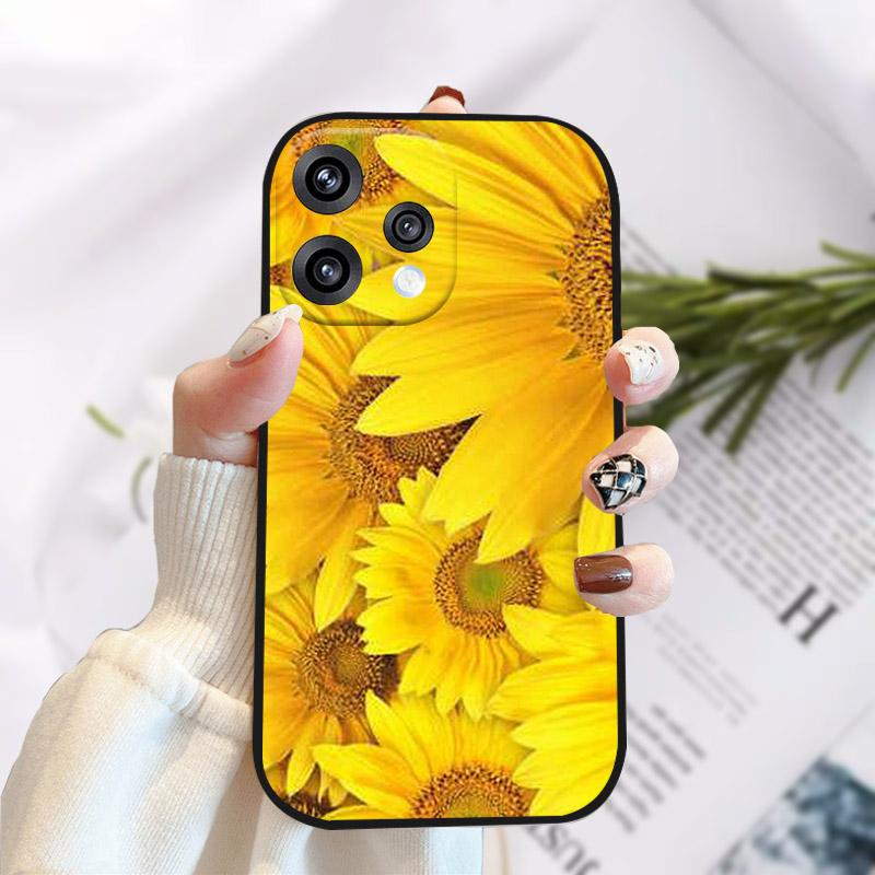 For OPPO Reno15 Reno 15 Pro Max Case Fashion Silicone Soft Protective Cover For OPPO Reno 15Pro 15ProMax Shockproof TPU Bumper
