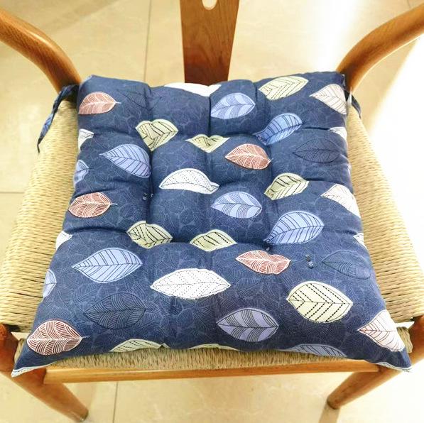 Thickened Printed Chair Seat Pad for Office, Student, or Dining Chairs