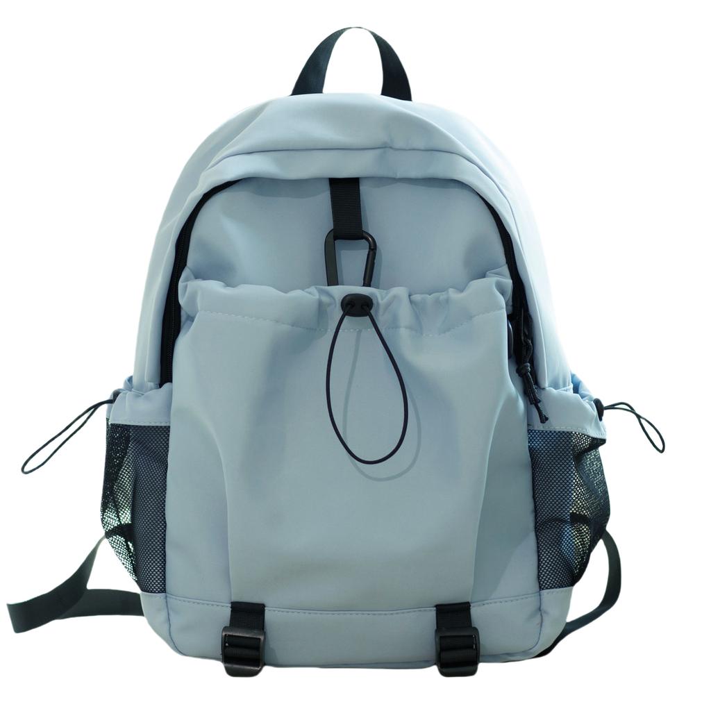 New Contrasting Color Schoolbag Female High School College Student Backpack Fashion Leisure Travel Lightweight Large Capacity Backpack