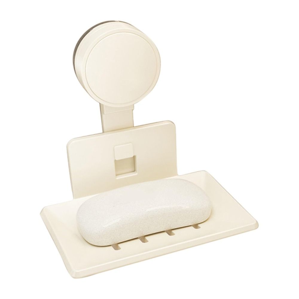 

Self Draining Shower Soap Holder Suction Cup Soap Box New Soap Dish Bathroom Accessories сірий