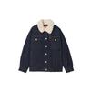Levis Year Of The Horse Limited Edition Relaxed Comfortable Faux Shearling Denim Jacket Women Jackets 006Q4-0000