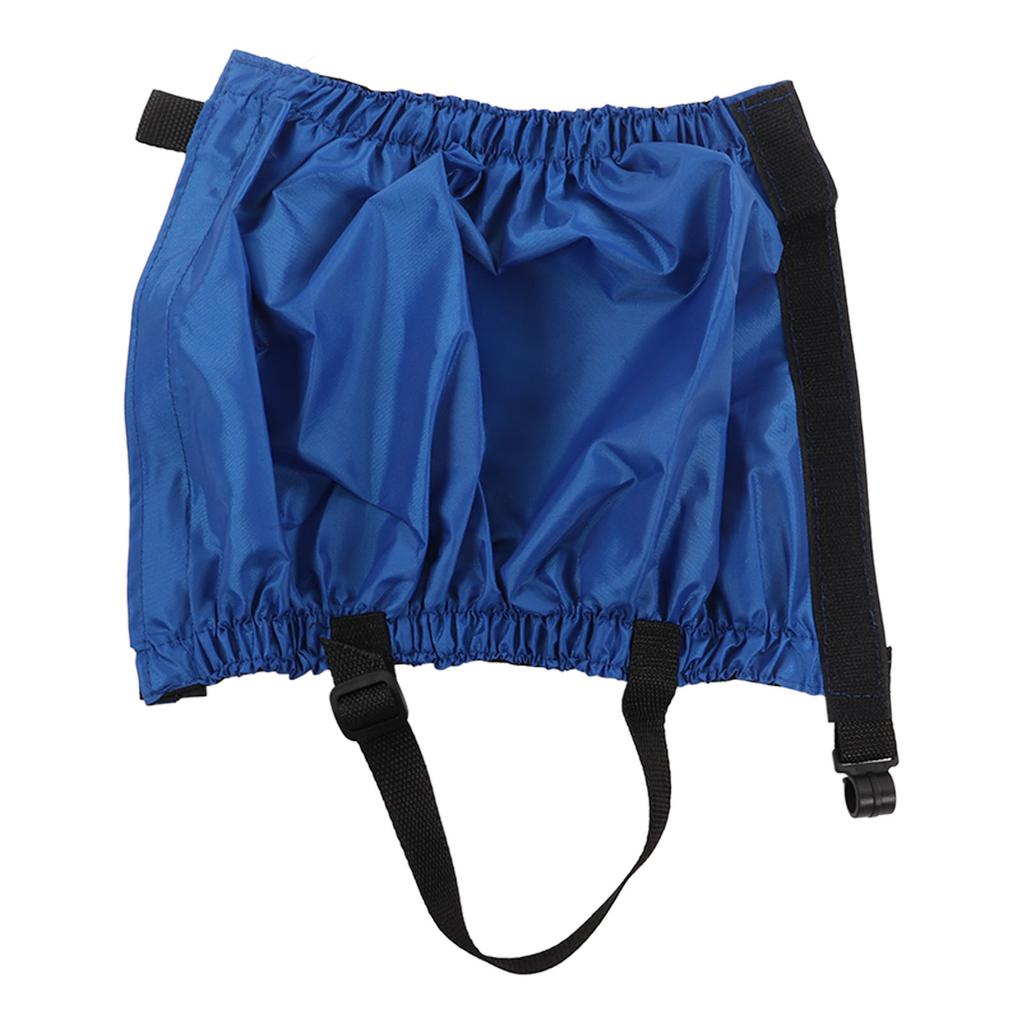 1 para stuptutów trekkingowych z włókna poliestrowego, wodoodpornych, na kemping, wspinaczkę górską, wędkarstwo, niebieskie