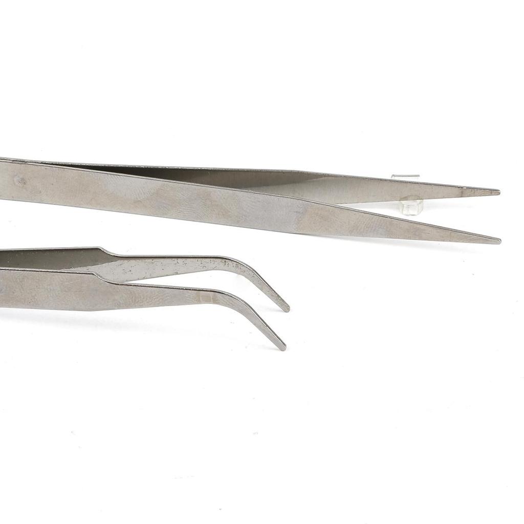 Tweezer Anti-static Clamps for Dried Flowers,Electric, Electronics, Lab , Home, Shop, and Students Projects.