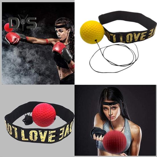 Odruchy bokserskie Piłka z opaską na głowę Reakcja na szybkość Precyzja Skupienie Koordynacja ręka-oko Trening Odprężanie Piłka wykrawająca Sprzęt bokserski