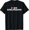I Love My Beautiful Girlfriend I Heart My Beautiful Gf T-Shirt Unisex T-Shirt