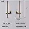 Modern Minimalist Grille Wall Sconce with Switch
