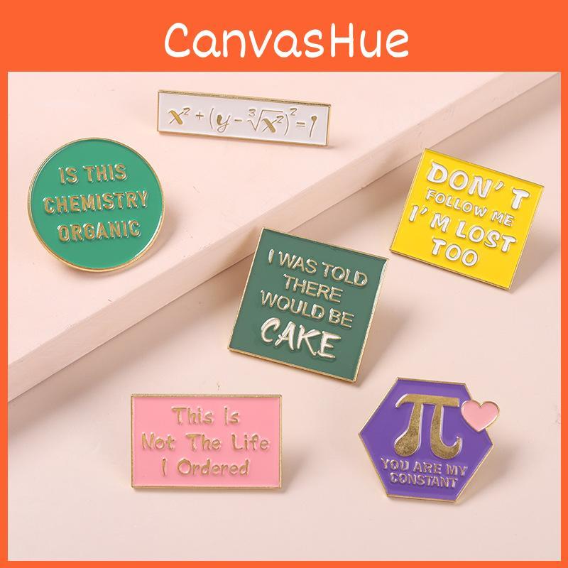 Stylish Geometric Alloy Letter Brooch With Elegant Enamel Finish For Versatile Wear And Unique Accessories