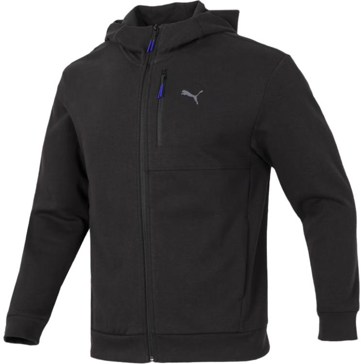 PUMA Men s Essentials Full-Zip Hooded Jacket Black 684093-01 M