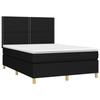 VidaXL Sommier à Lattes de Lit avec Matelas et LED, Lit Rembourré, Lit Double, Lit Adulte de Chambre à Coucher Intérieur, 3135359