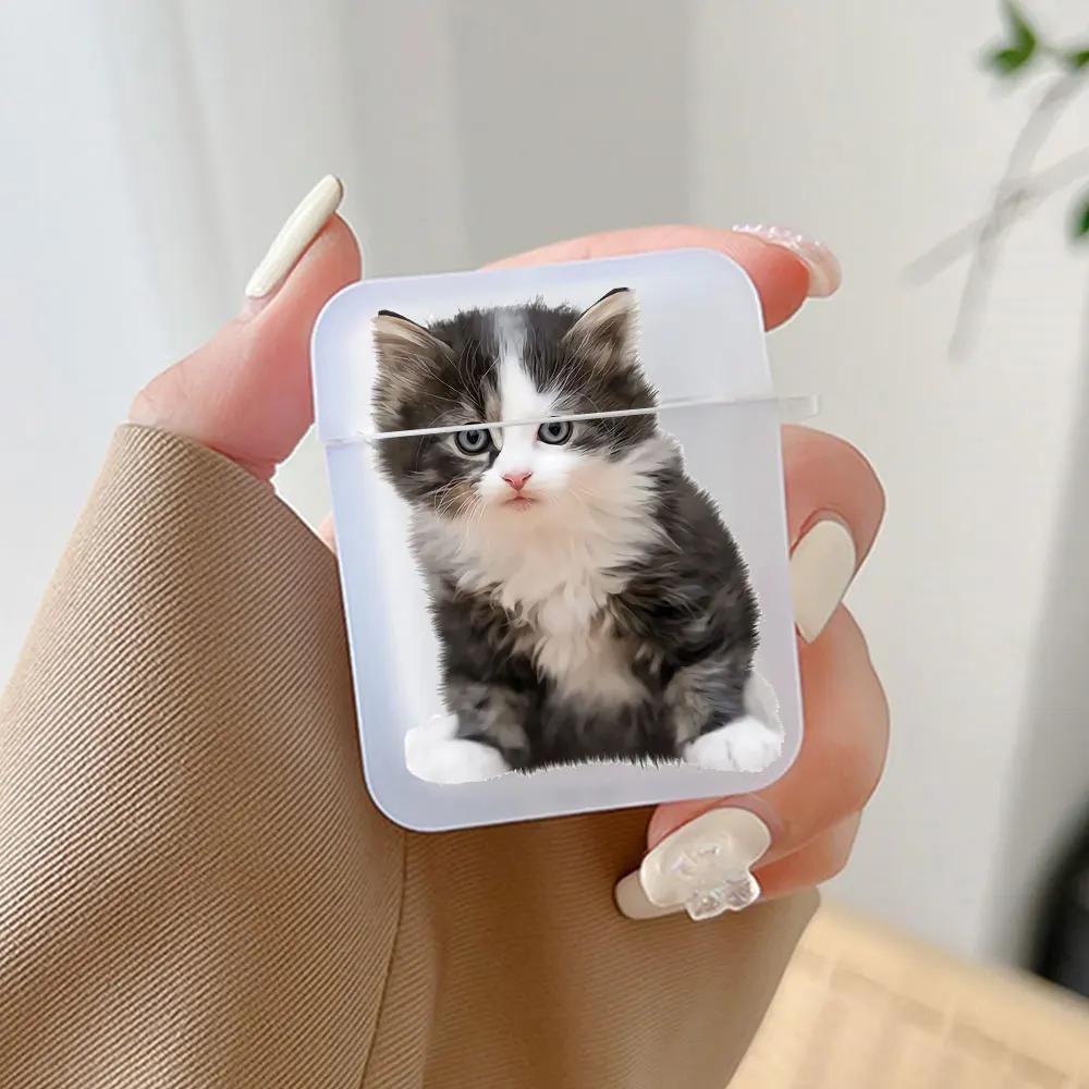 Cute Animal Cat Earphone Case for Airpods 4th 3rd Pro 3 2 Shockproof Covers for Airpod 2 3 1 Protective Accessorie Shell Fundas