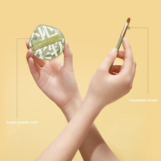 Soft Air Cushion Puff Concealer Sponge Dry Wet Use Perfect Fitting Powder Puff for Oily Combination Blemished Skin