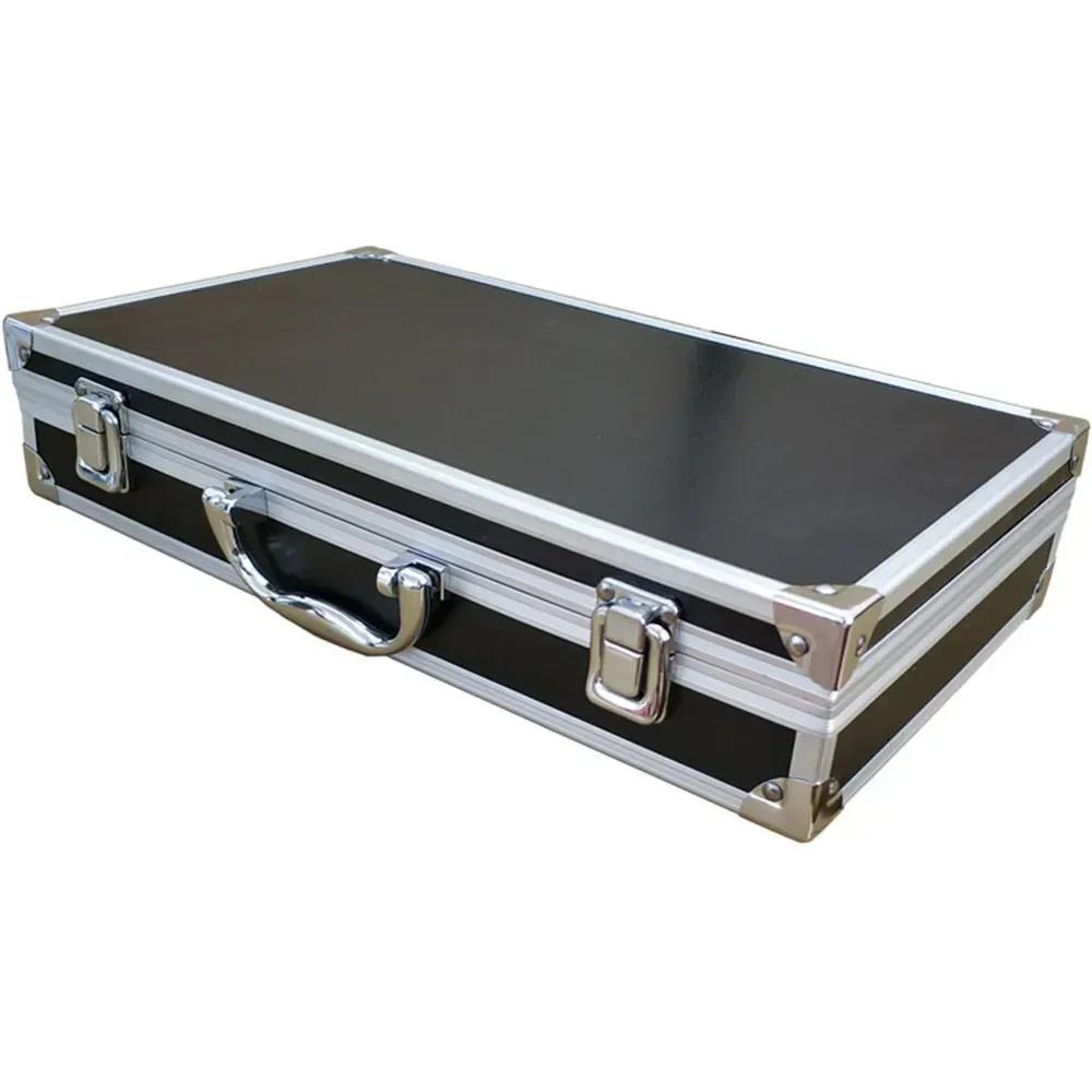 Aluminum Handheld Tool Box Impact Resistant Tool with Sponge Lining Case Portable Instrument Box Storage Case