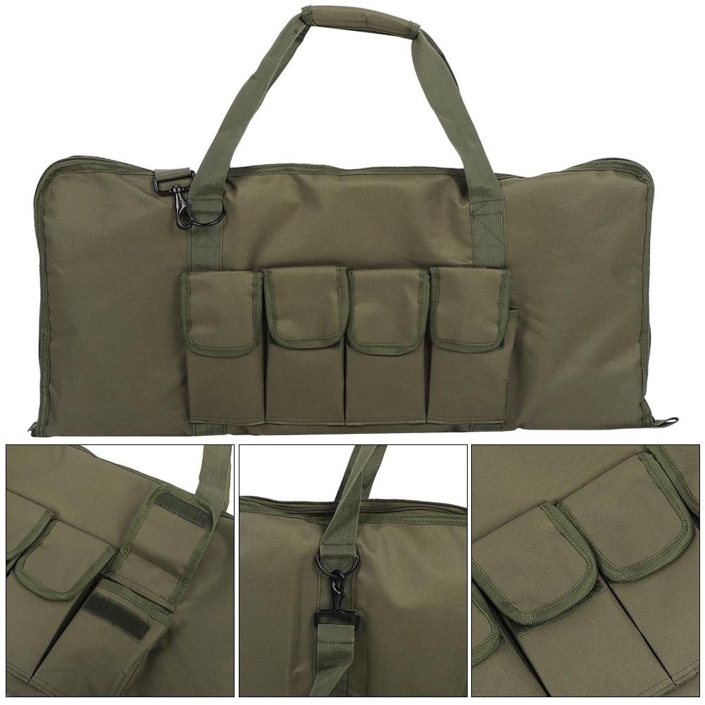 28x13 Inch 600D Oxford Cloth Military Green Large Capacity Tactics Protection Hunting Single Shoulder Bag
